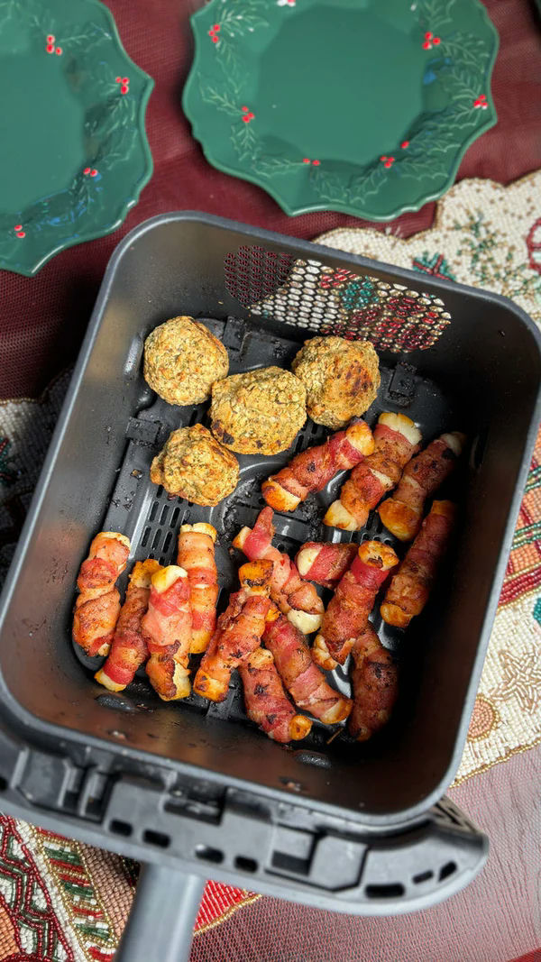 Nando's halloumi in blankets