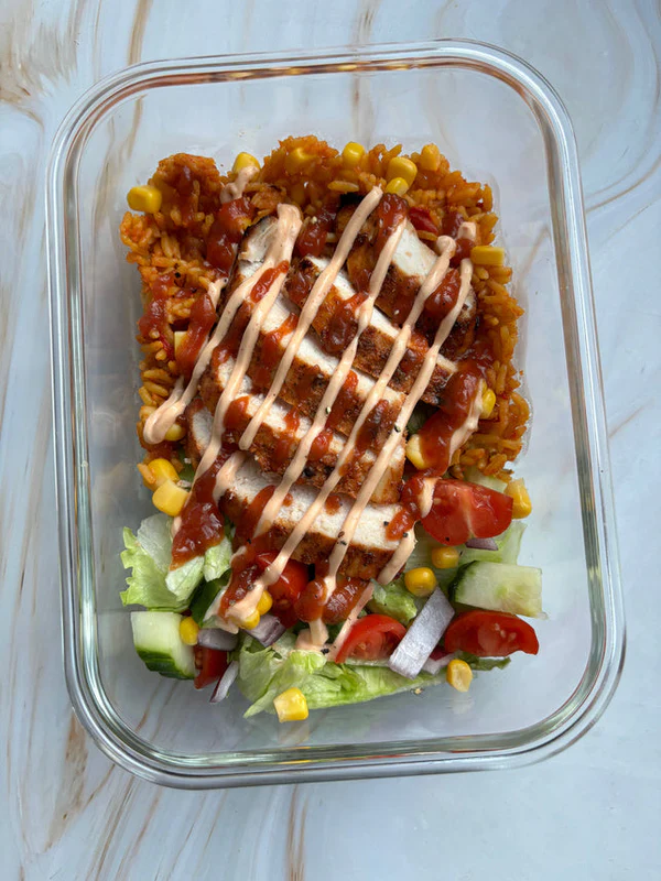 Nando's rice box