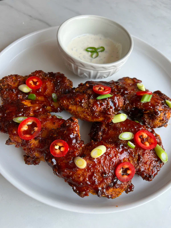 Sticky nando's chicken thighs