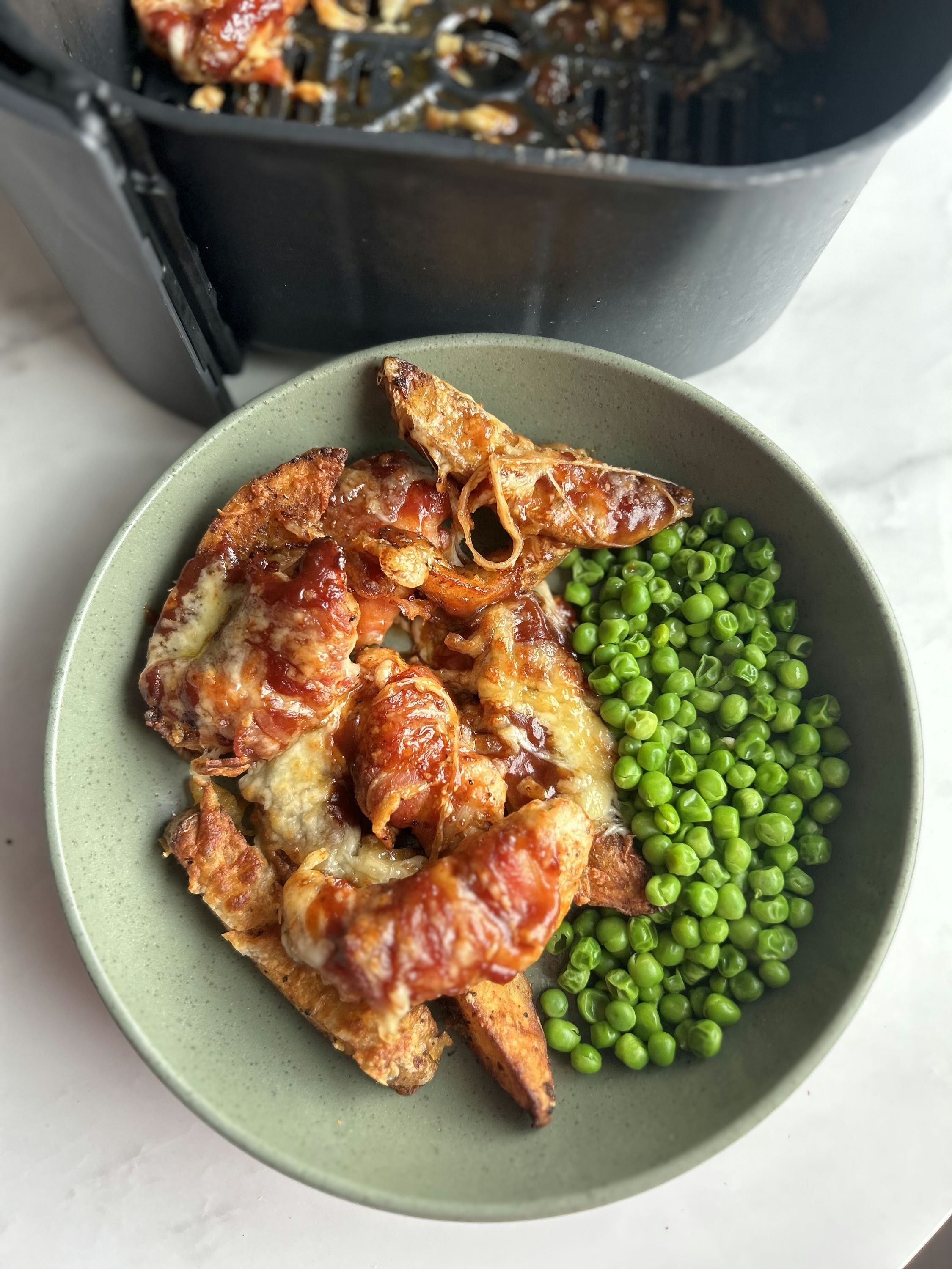 Air fryer hunter's chicken dipper traybake