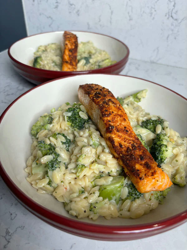 Air fryer salmon