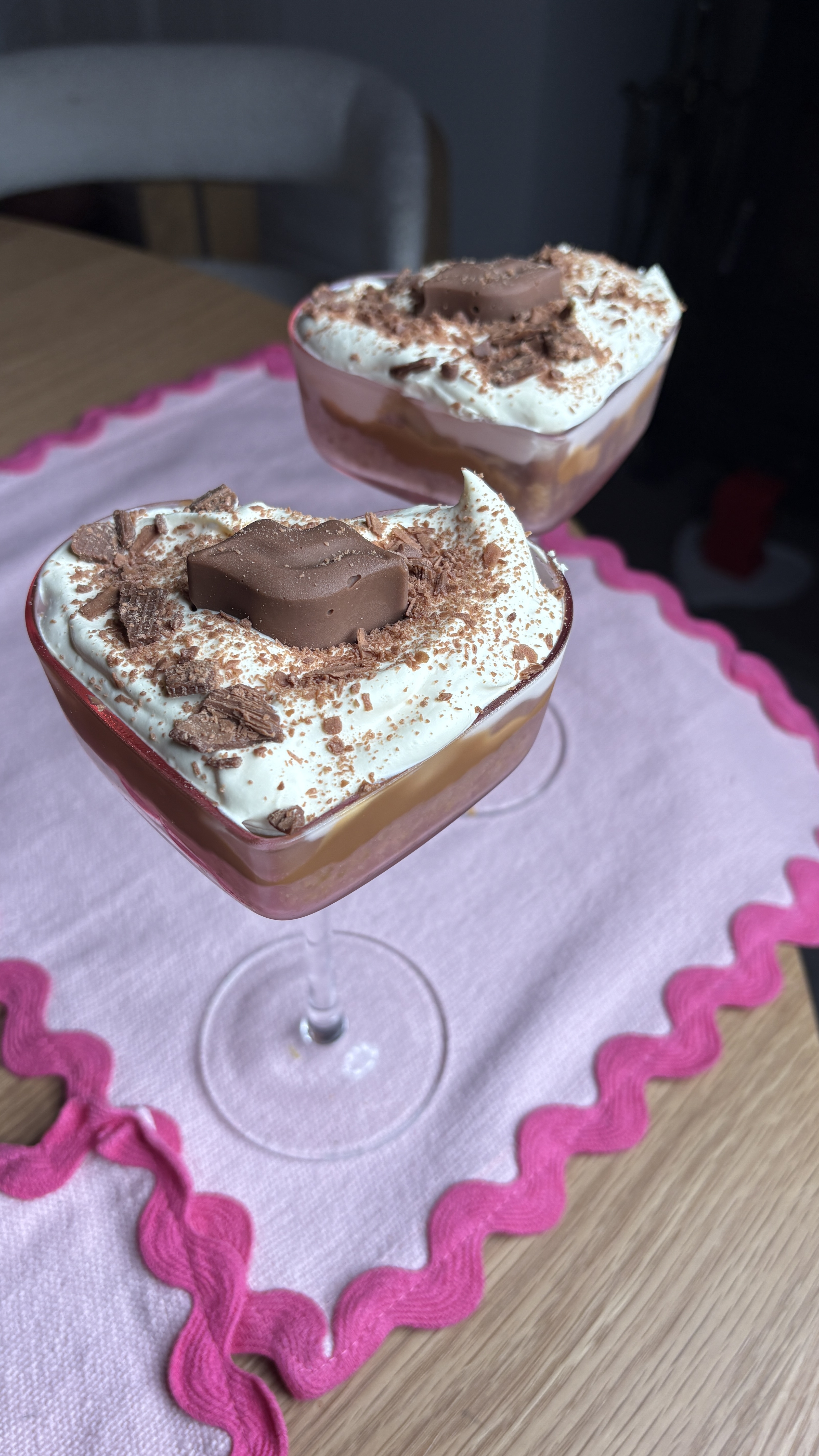 Individual banoffee pies