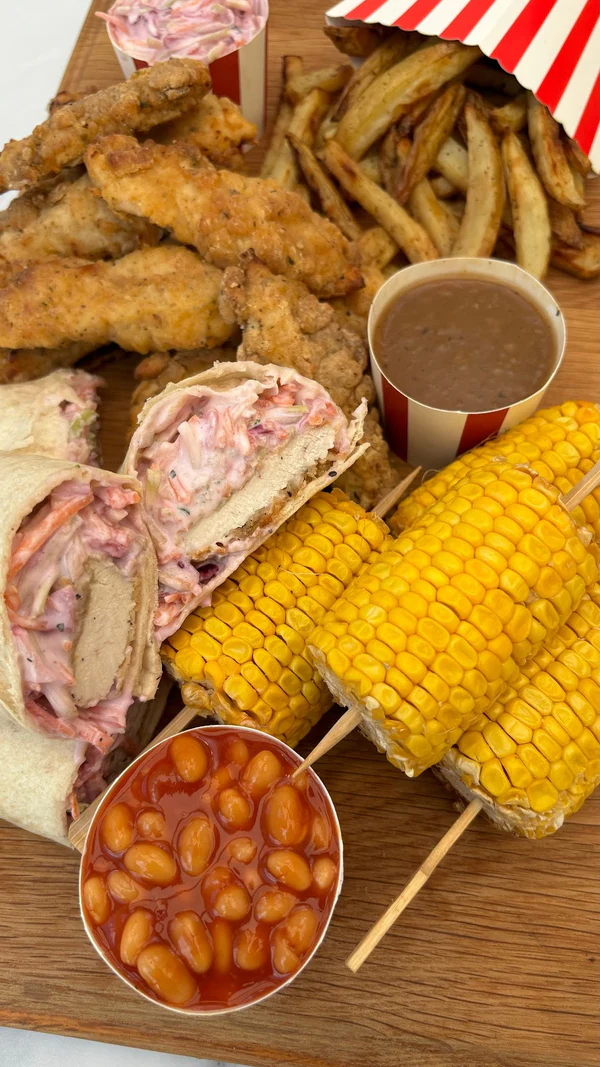 Kfc style twister wrap