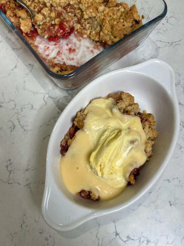 Christmas crumble