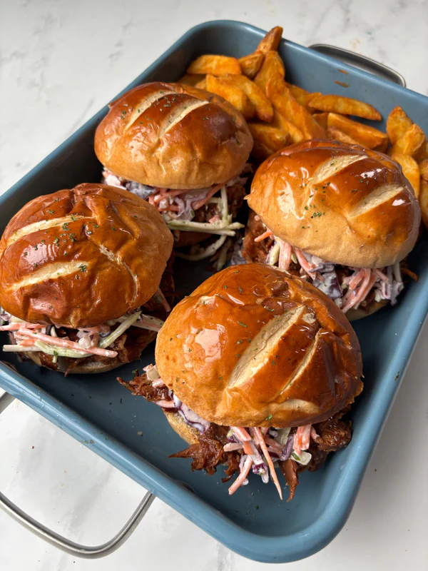 BBQ pulled burger