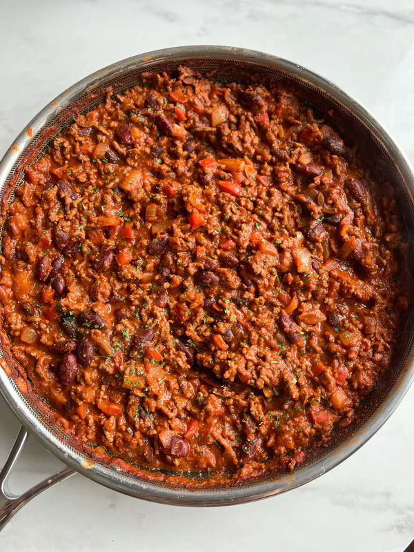 Cajun Beef Chilli