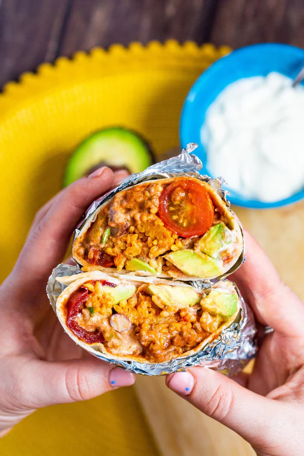 Chilli burritos