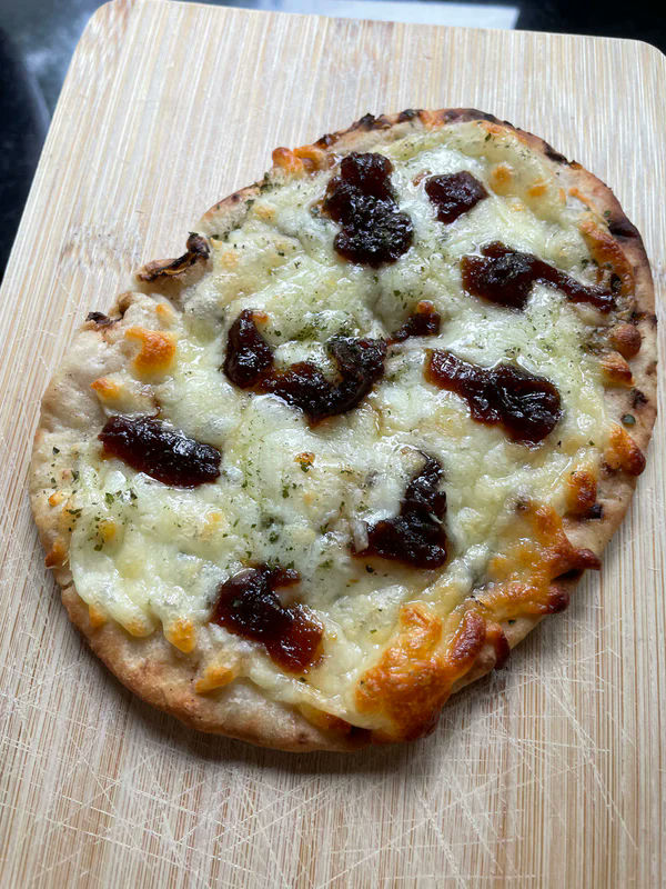 Onion garlic bread