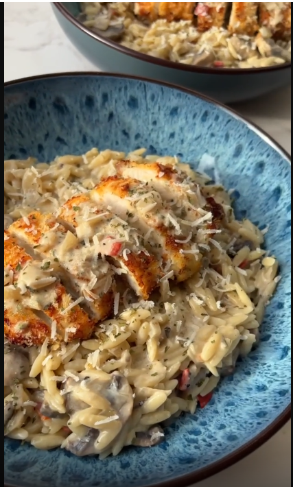 Marry me chicken orzo