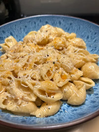 Caramelised onion pasta