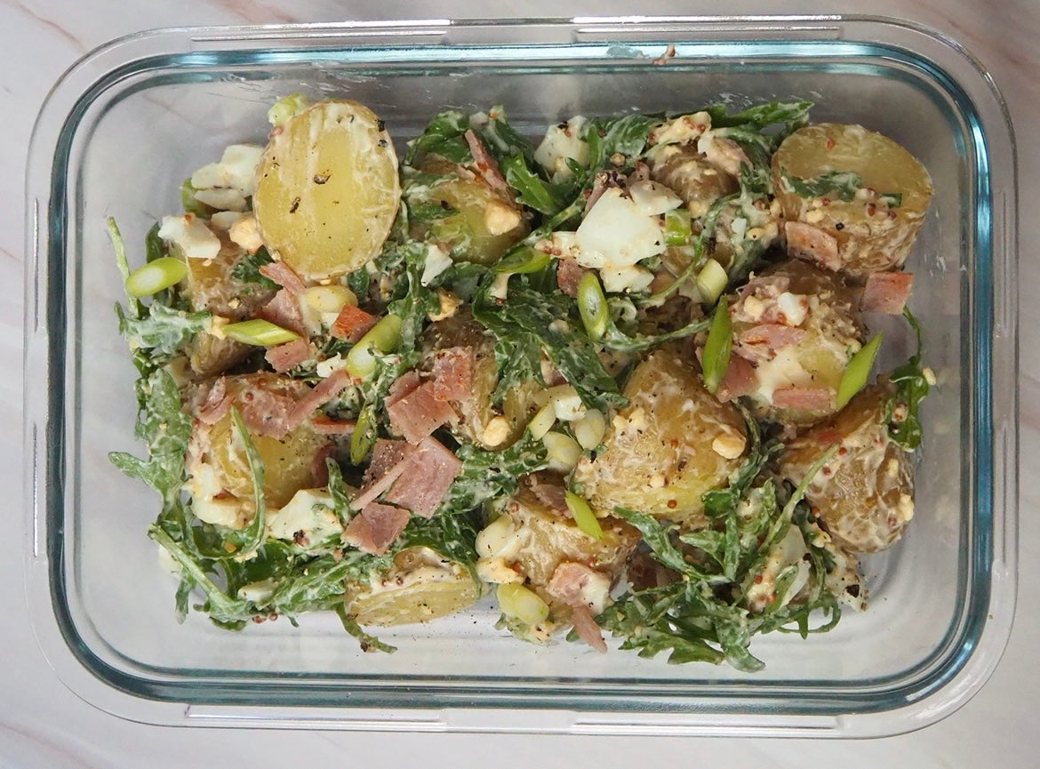 Bacon and potato salad