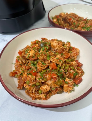 Chicken & chorizo jambalaya