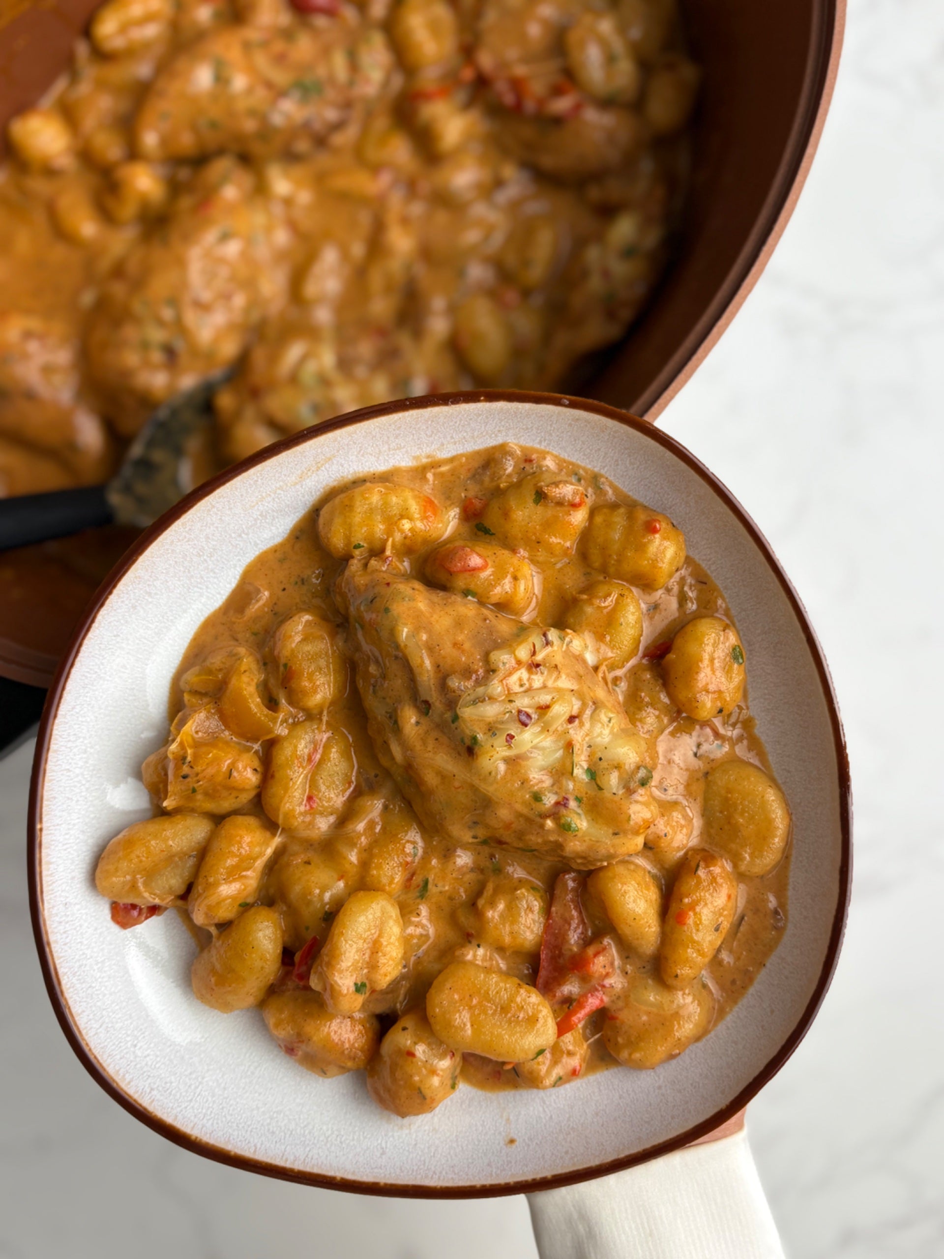 Slow Cooker Fajita Chicken Gnocchi