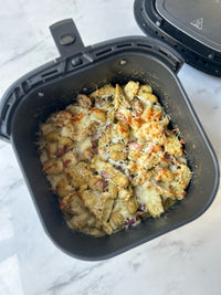 Air fryer gnocchi pollo pesto