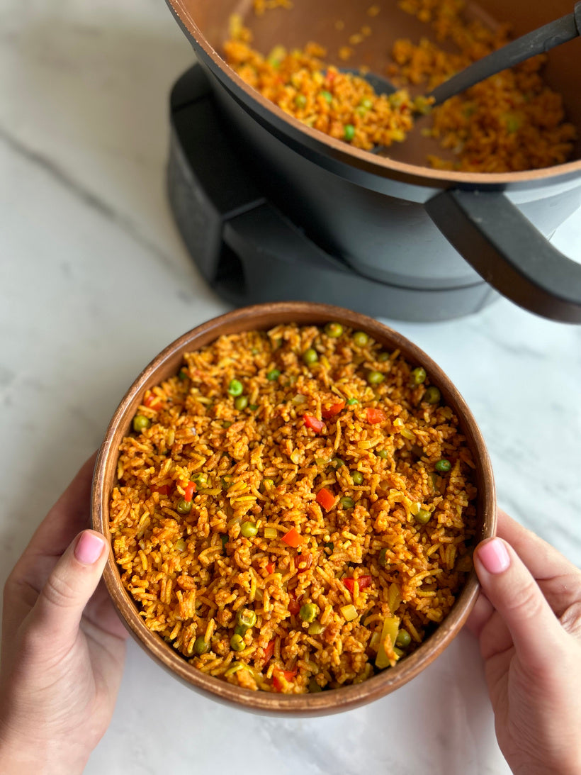 Slow cooker nando's rice