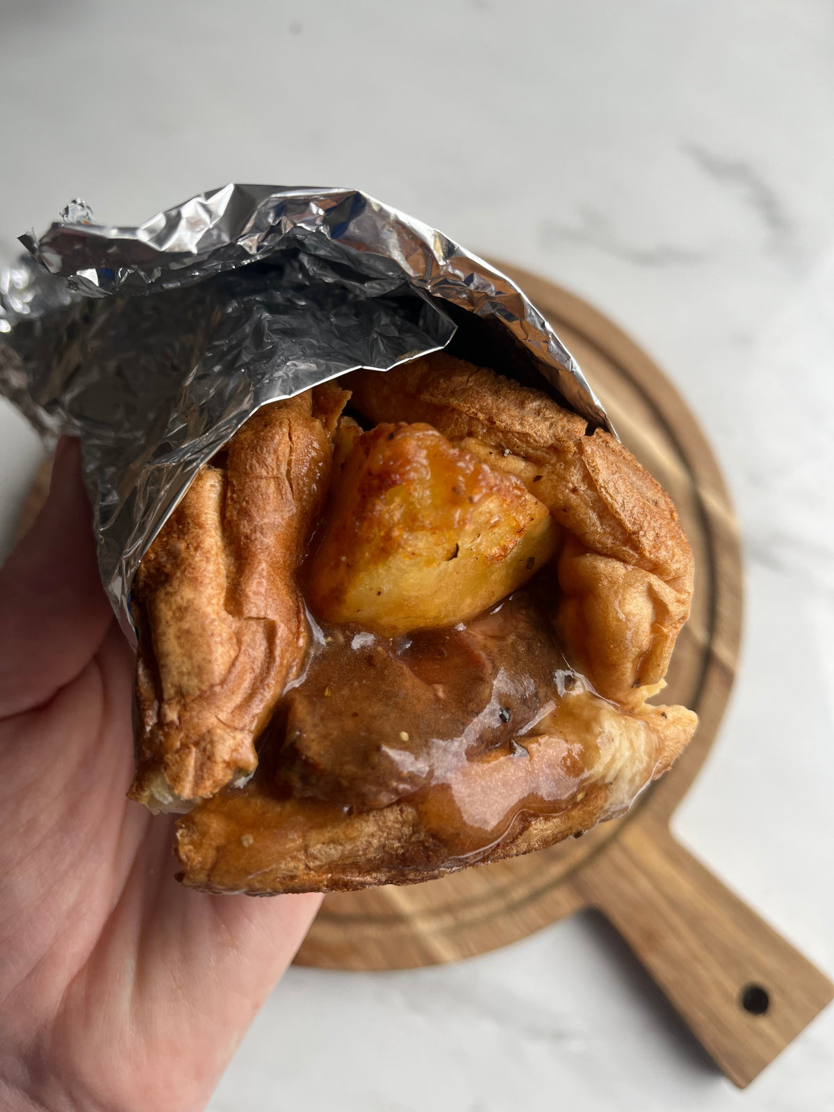 Air fryer yorkshire pudding wrap