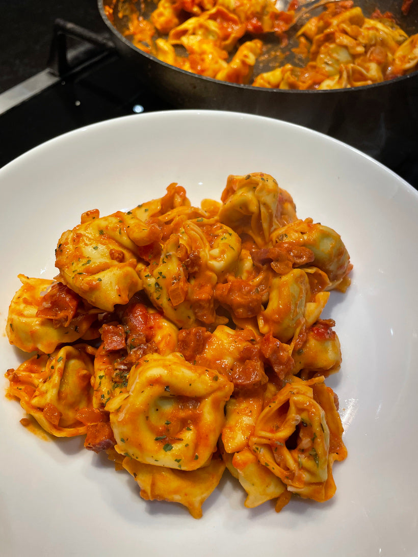 Chorizo tortelloni