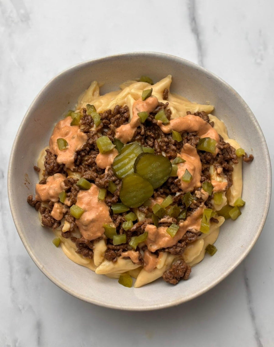 Cheeseburger Mac and Cheese