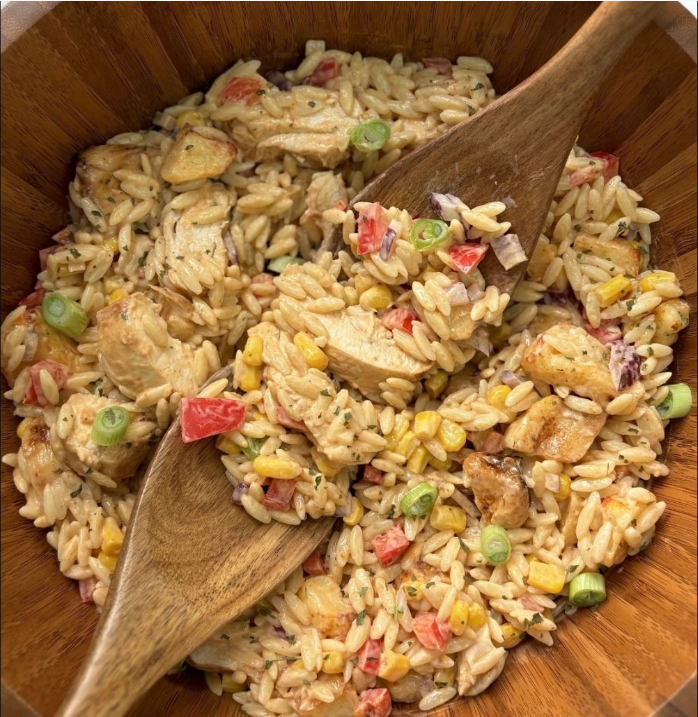 Nando's orzo salad
