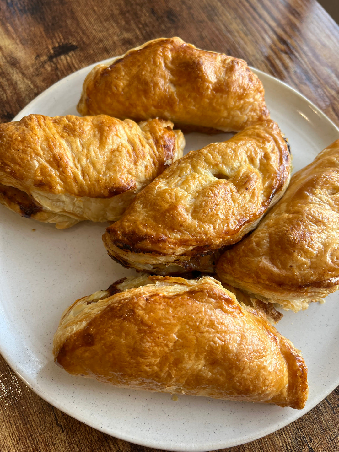 Coronation chicken pasties