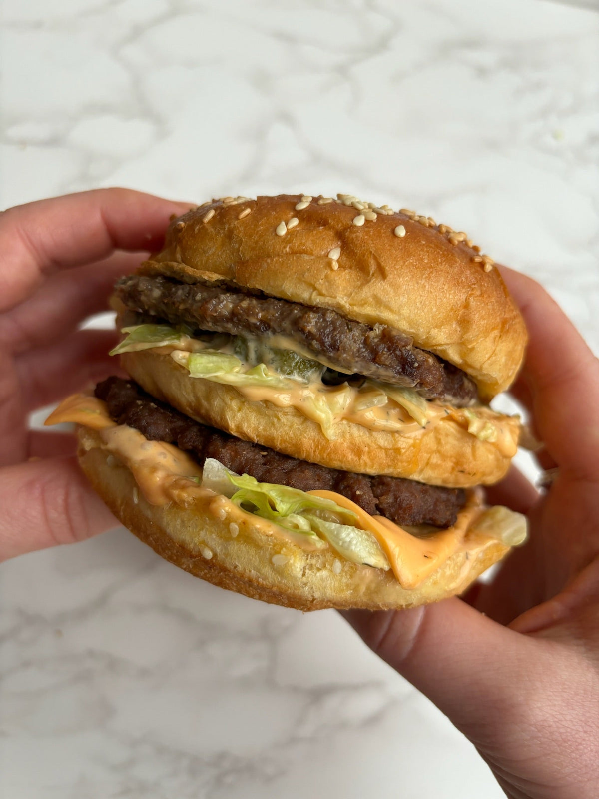 Air fryer big macs