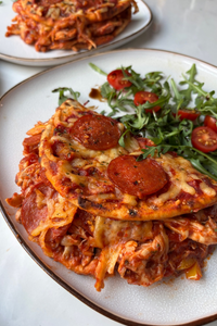 Chicken and pepperoni melts