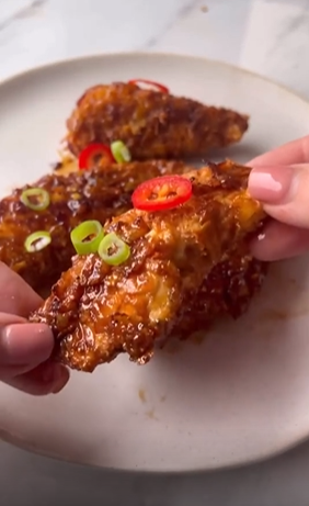 Crispy chicken tenders