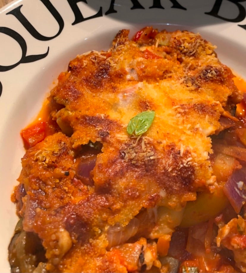 Aubergine parmigiana