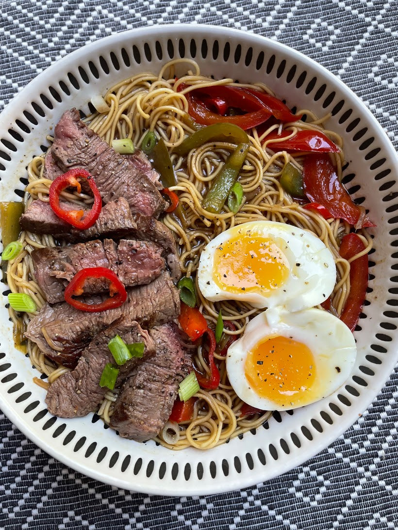 Steak ramen