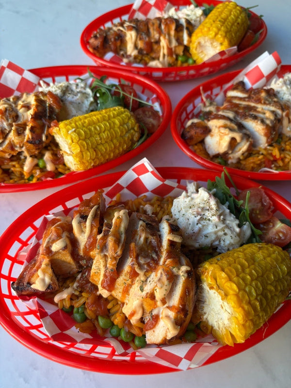 Nando's rice & chicken bowls