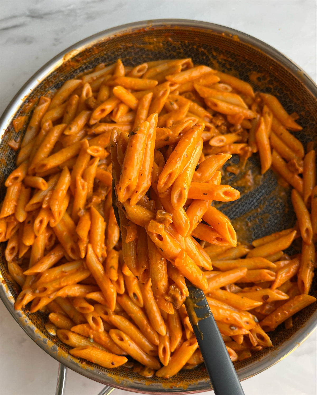 Chorizo penne alla vodka