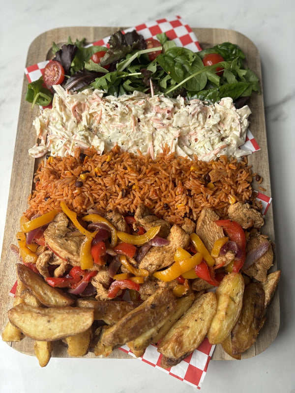 Fajita sharing board