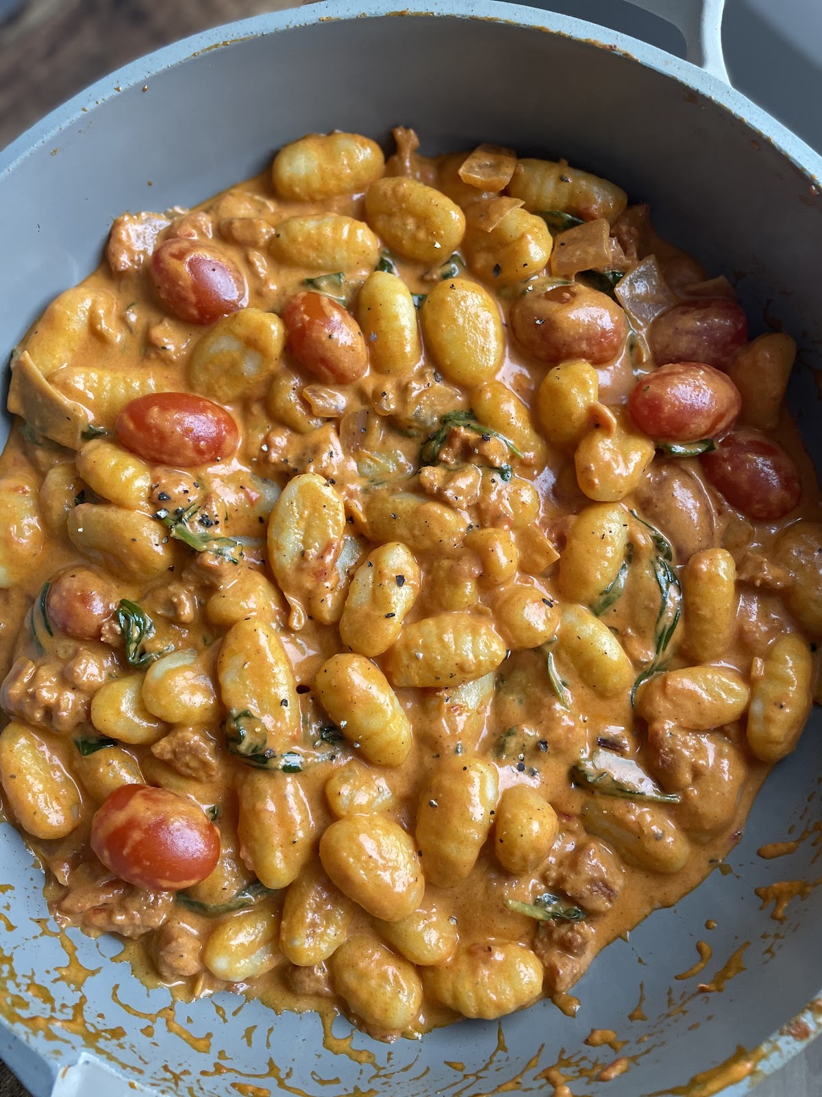 Chorizo & tomato gnocchi