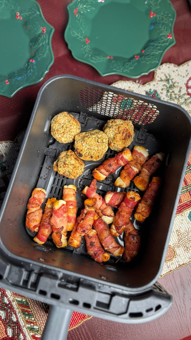 Nando's halloumi in blankets