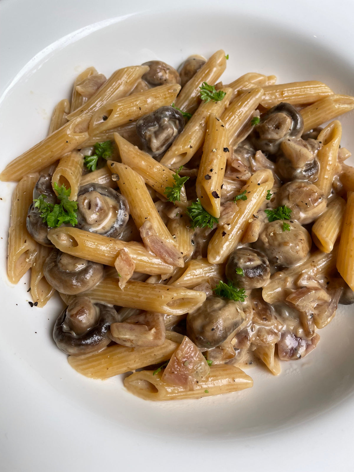 Mushroom one pot pasta