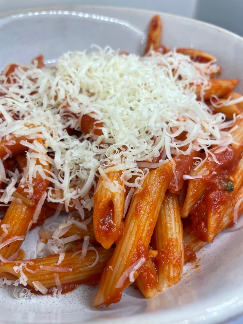 Red pepper arrabbiata