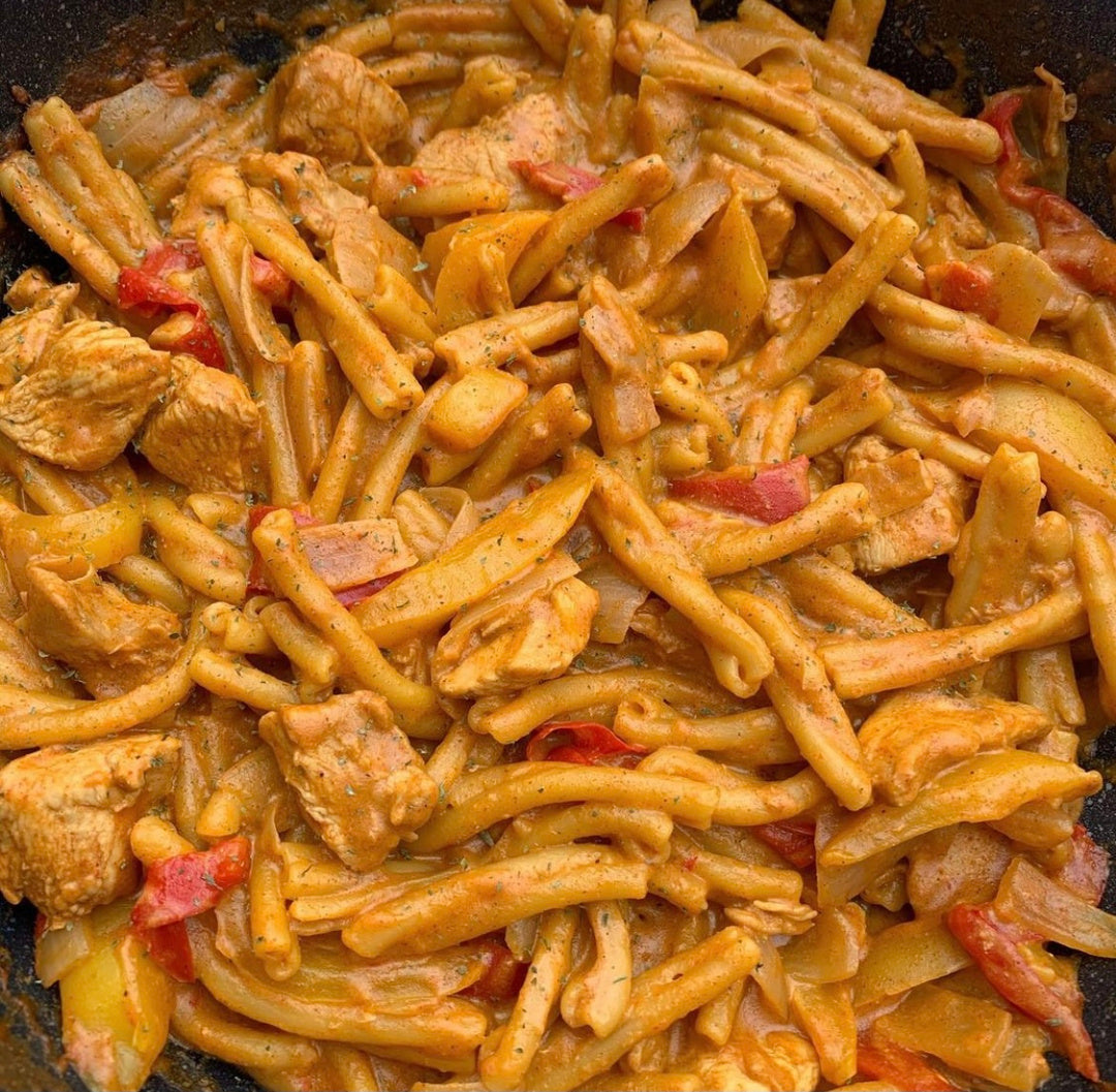 One pot fajita pasta