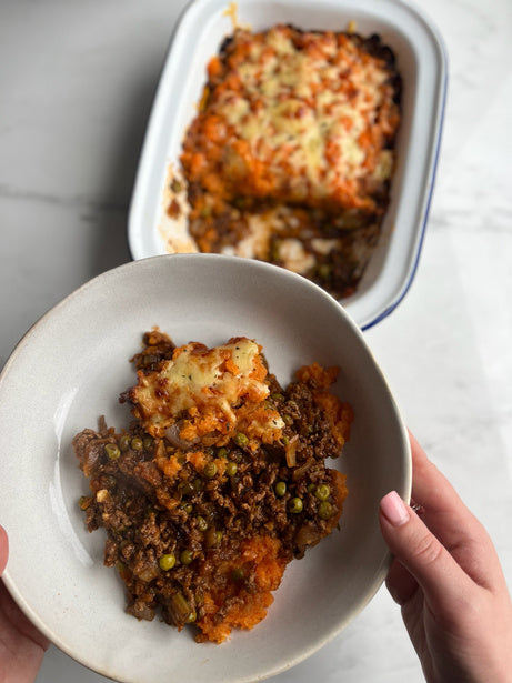 Sweet potato cottage pie
