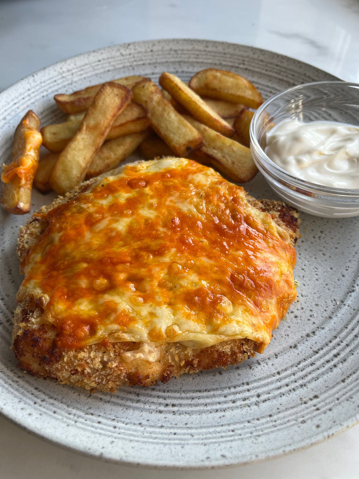 Chicken parmo