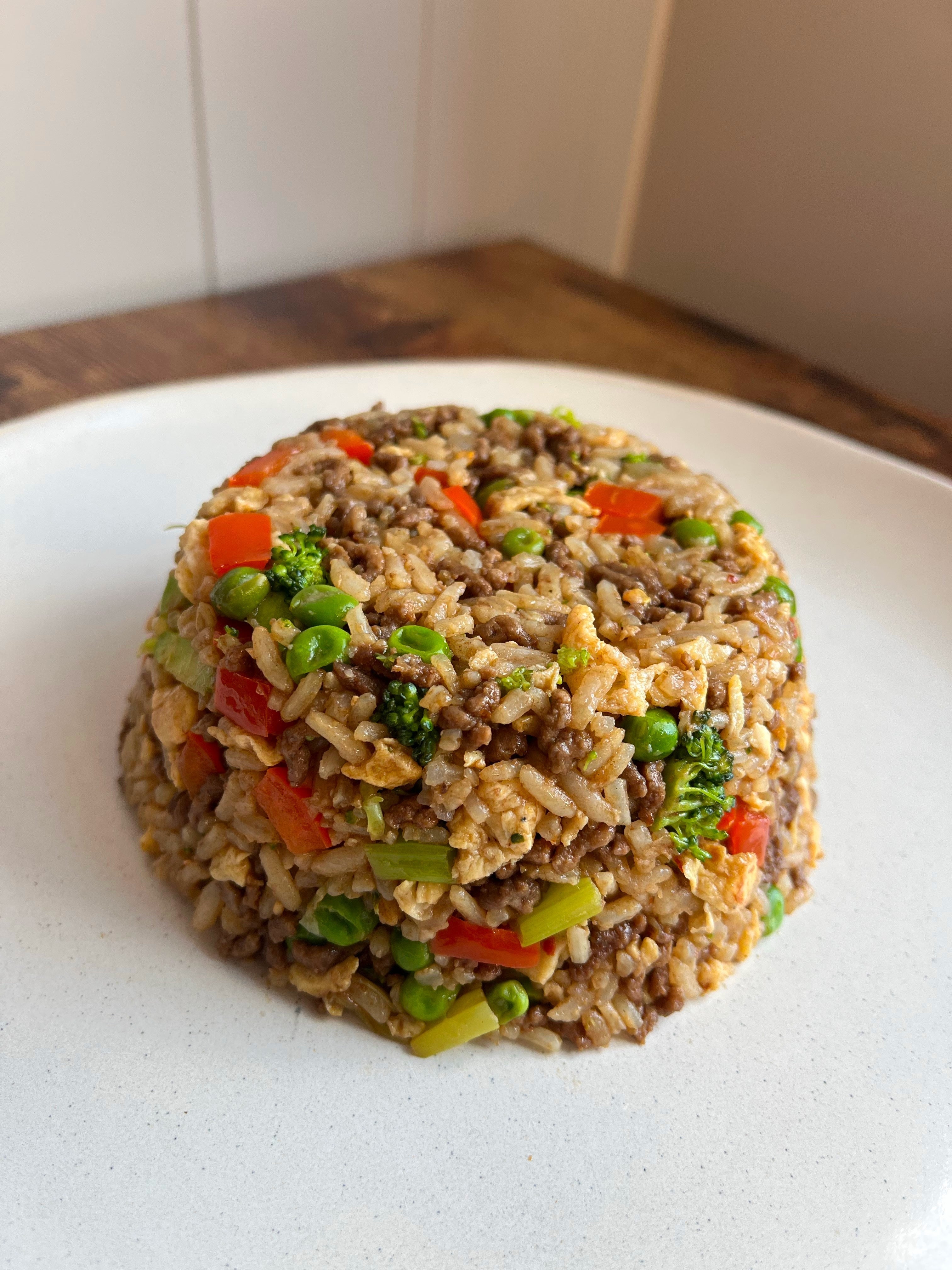 Beef fried rice