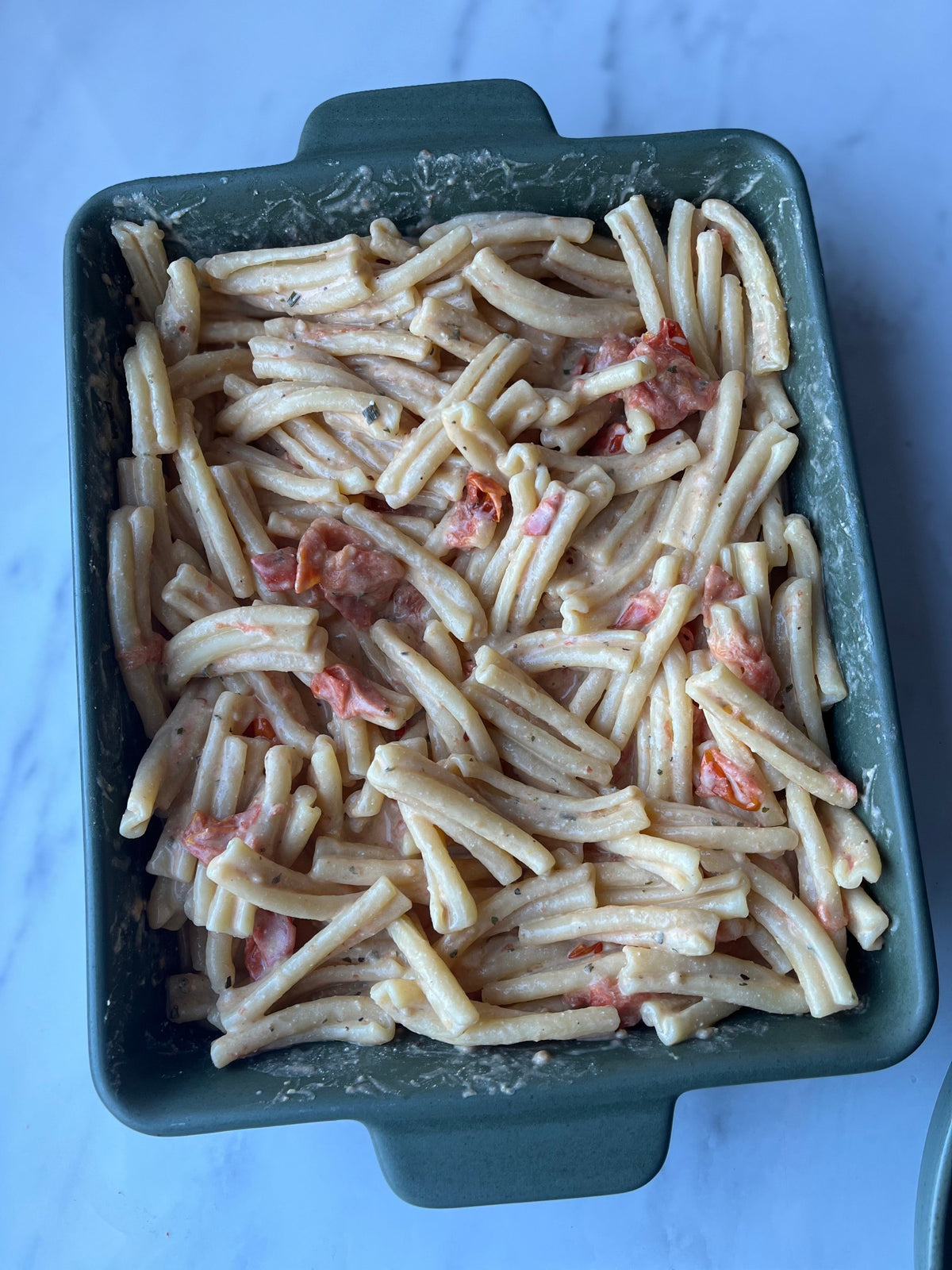 Air fryer boursin pasta