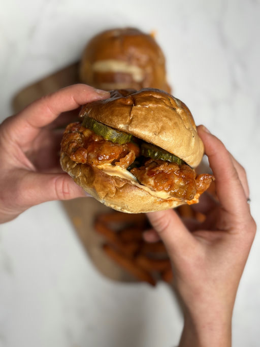 Nashville Hot Chicken Burgers