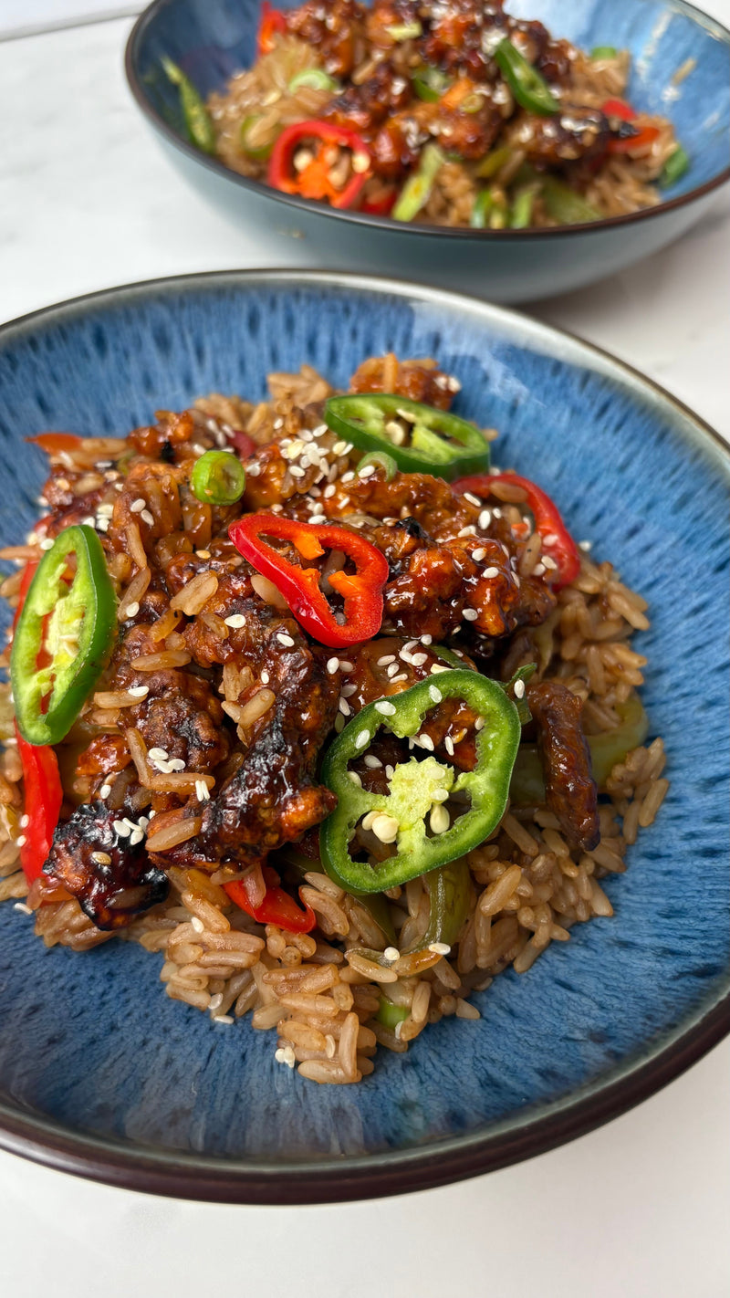 Crispy Chilli Beef Fried Rice