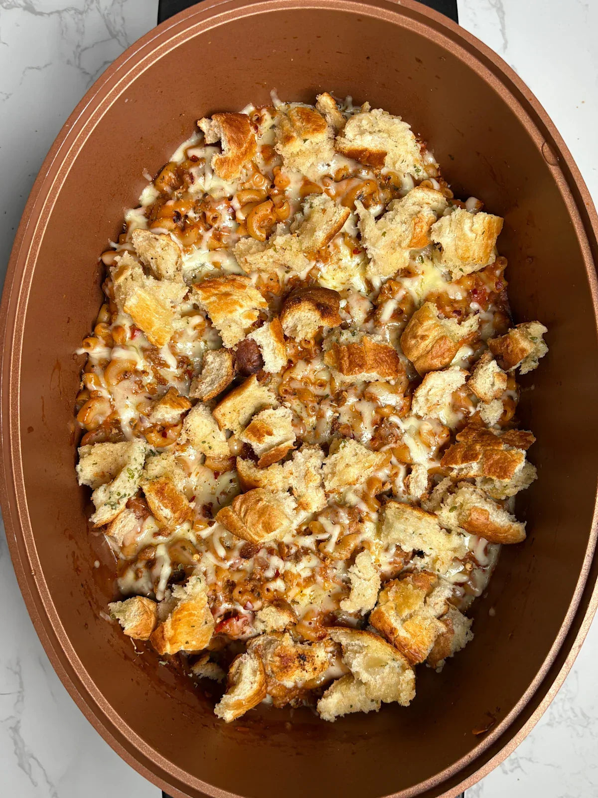 Slow Cooker Lasagne Macaroni