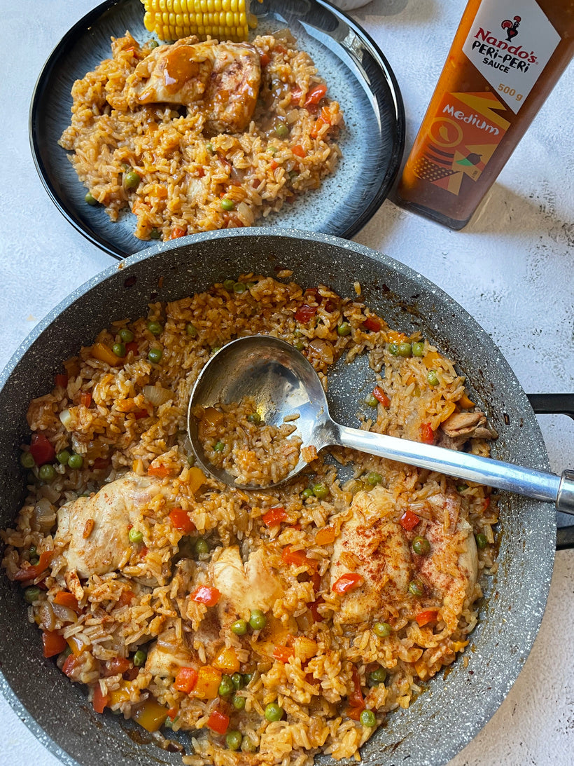 Nando's rice bake