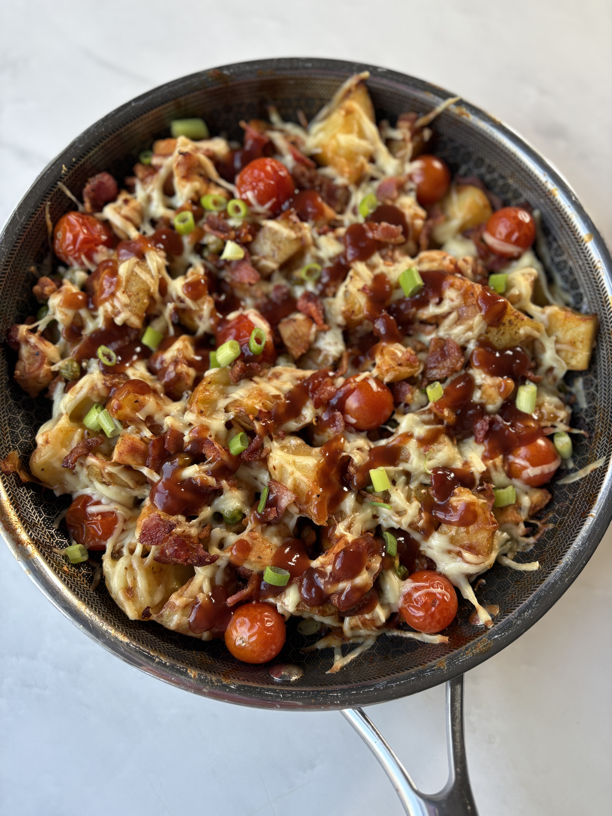 Hunter's Chicken Loaded Potatoes