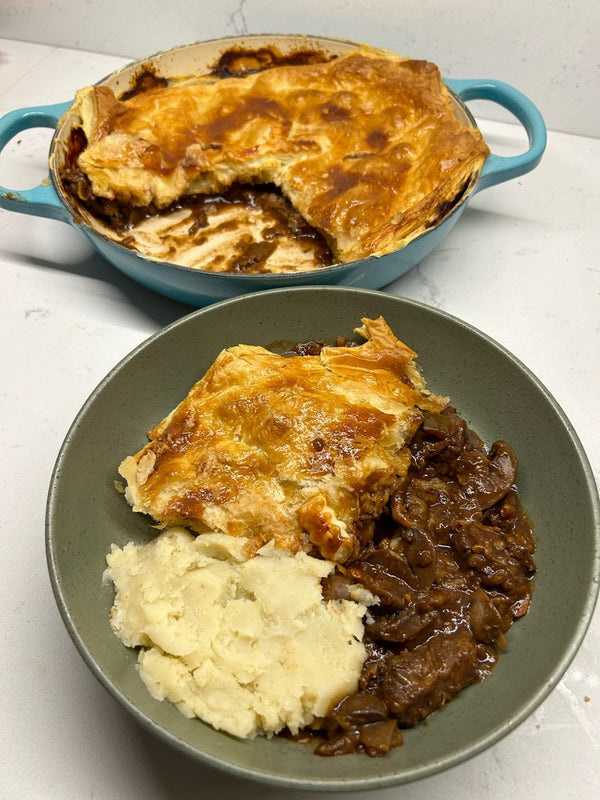 Slow cooker beef pie