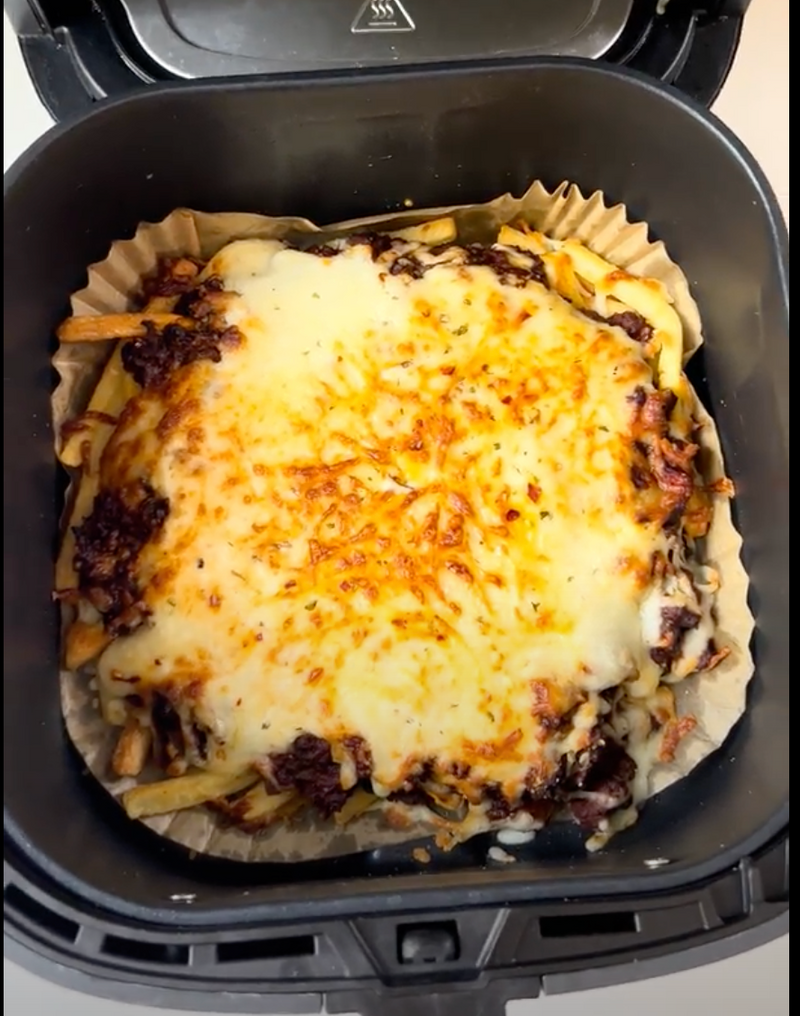 Lasagne loaded fries