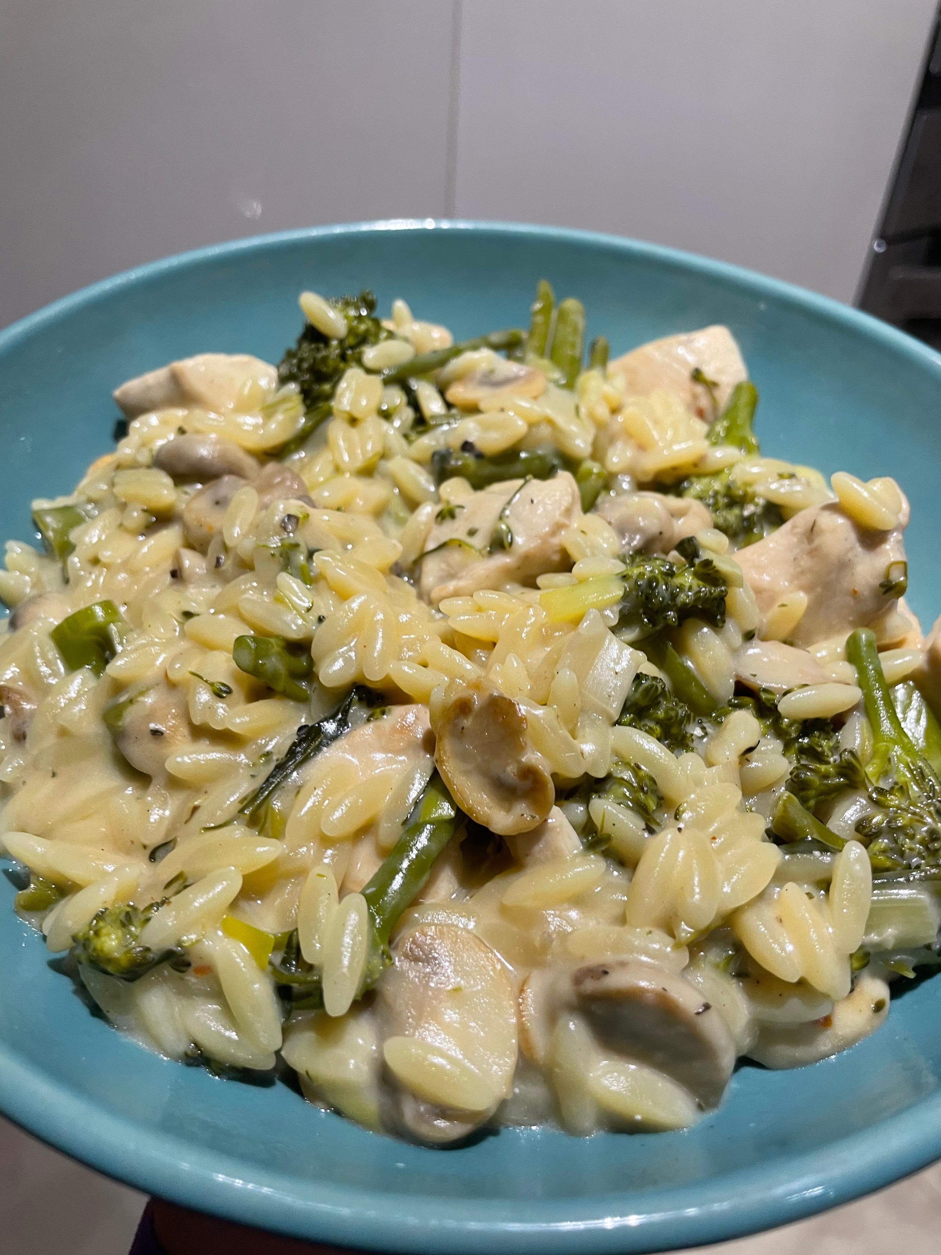 Chicken & Broccoli Orzo