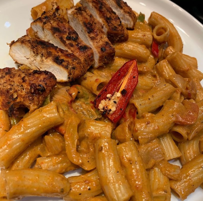 Creamy cajun pasta